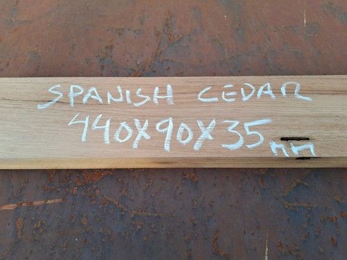 Spanish cedar wood blank - spanish,