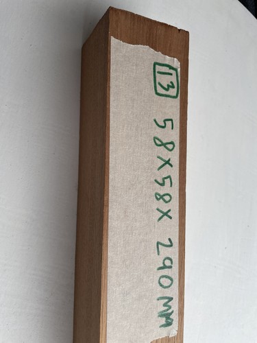 Sapele mahogany 58mm - sapele, x