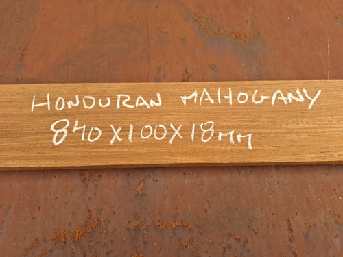 Honduran mahogany wood blank - mahogany,