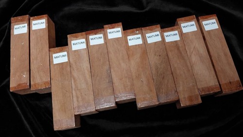 Matumi spindle wood blank x - blank, 9"