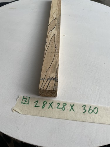 Spalded beech 28mm x - 28mm,