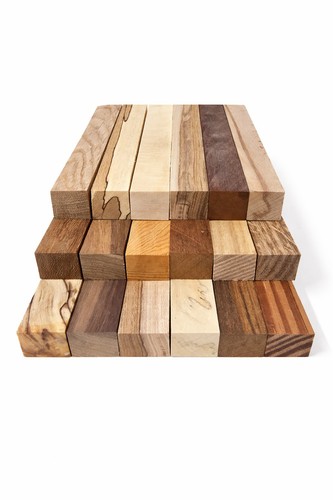Mixed pen blanks for wood - mixed,