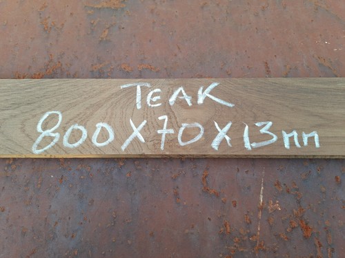 Burmese teak wood blank for - blank,