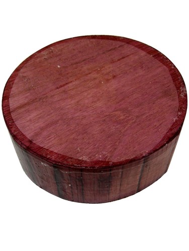 Purpleheart bowl blank 4x2 - bowl,