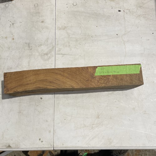 Elm wood turning spindle blank - spindle,